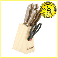 Набір ножів А-Плюс KF-1005 7 предметів